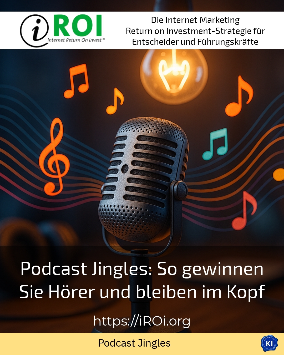 Podcast Jingles: So gewinnen Sie Hörer und bleiben im Kopf 4.5 (836)