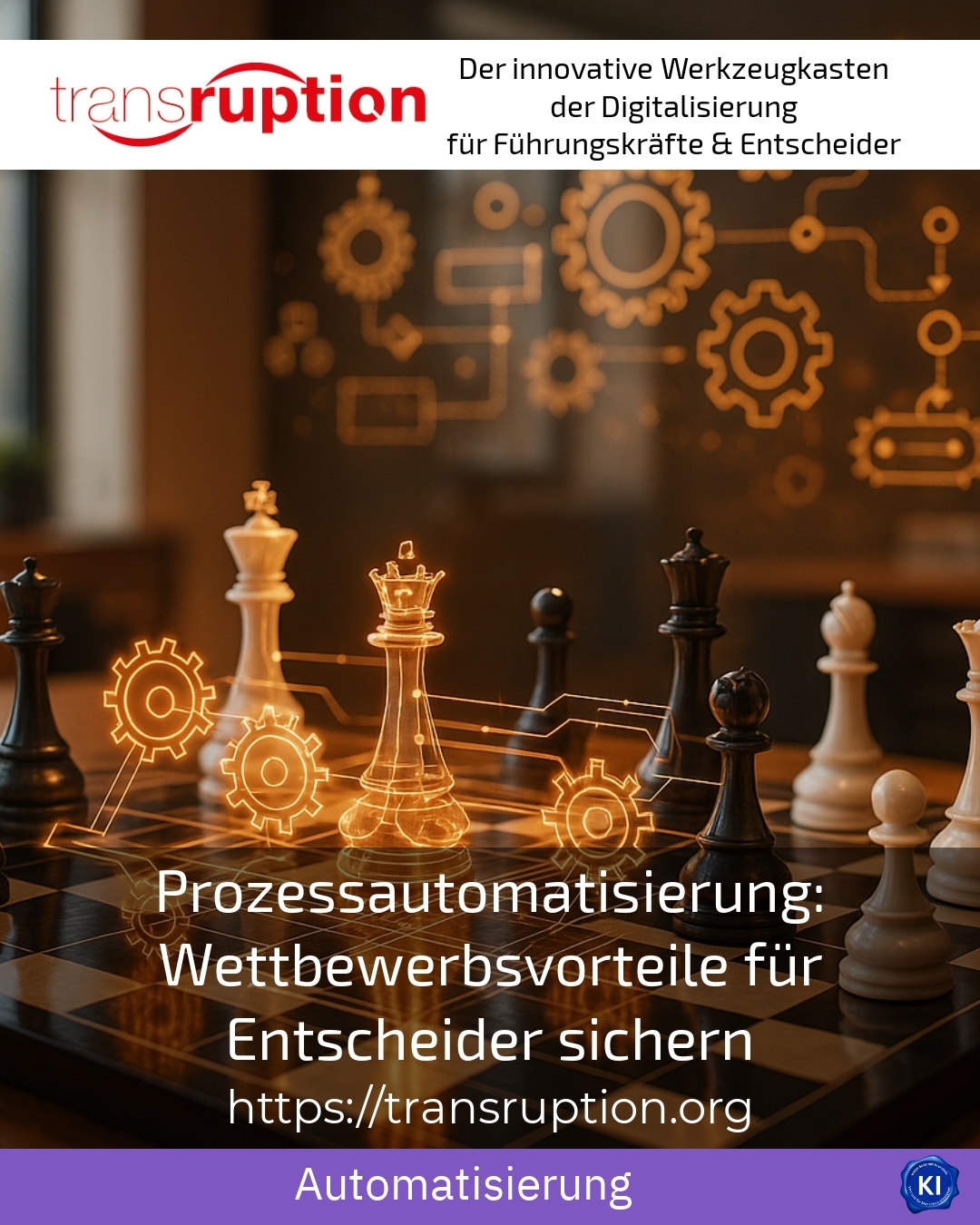 Prozessautomatisierung: Wettbewerbsvorteile für Entscheider sichern 4.1 (503)