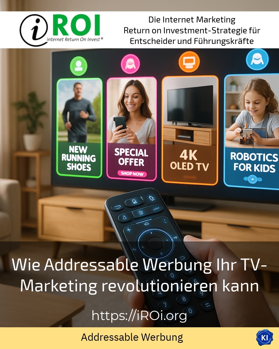 Wie Addressable Werbung Ihr TV-Marketing revolutionieren kann 4.8 (1136)