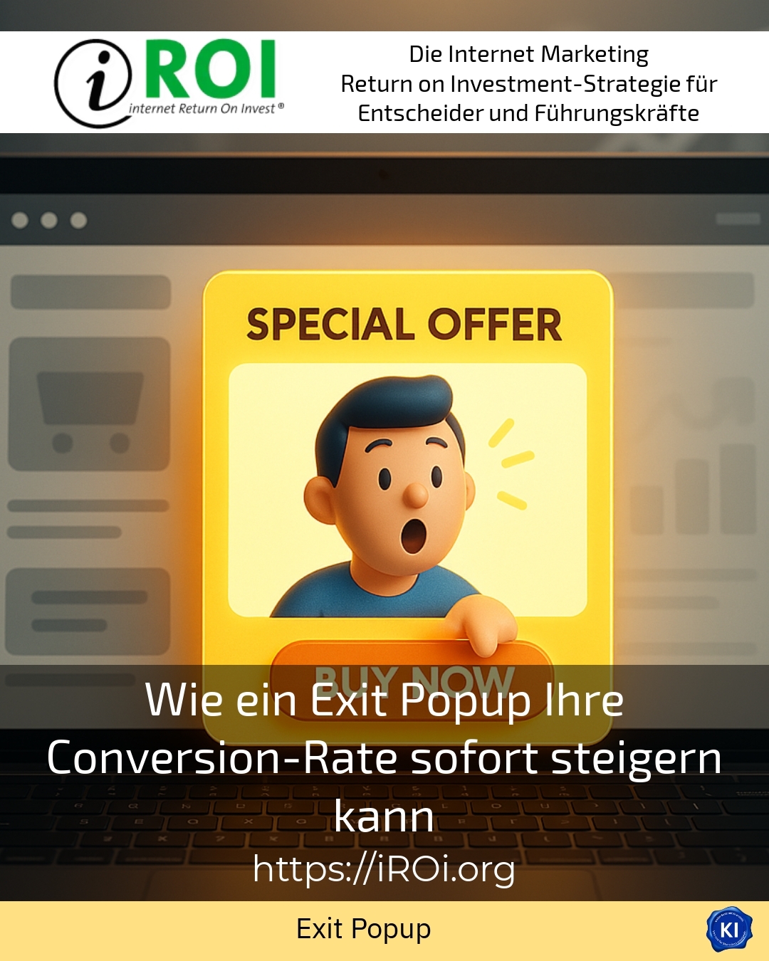 Wie ein Exit Popup Ihre Conversion-Rate sofort steigern kann 4.2 (1627)