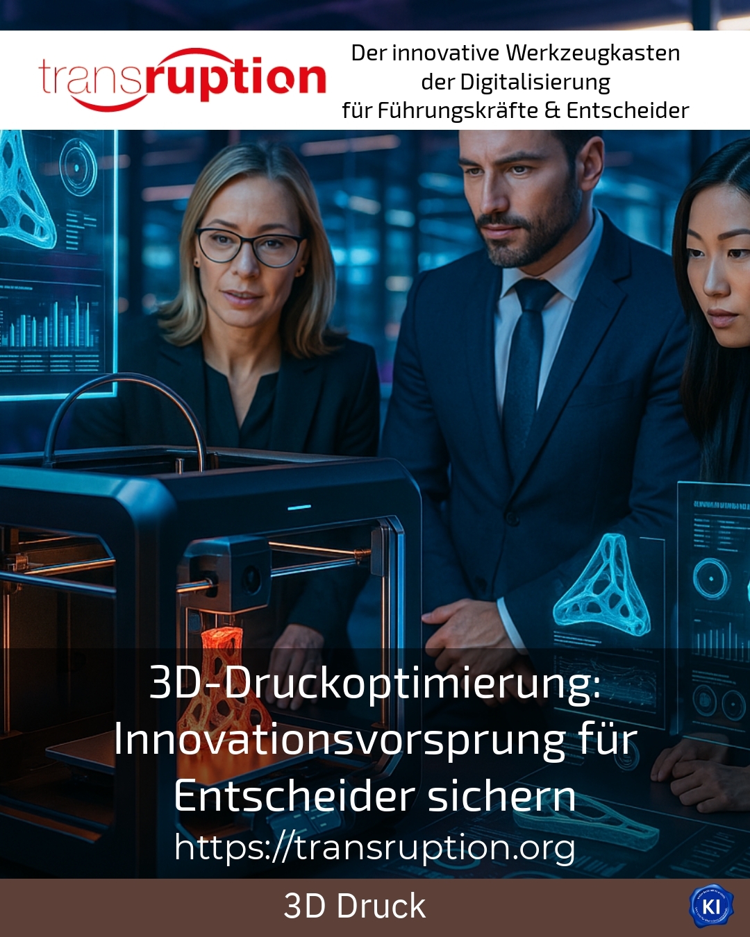 3D-Druckoptimierung: Innovationsvorsprung für Entscheider sichern 4.2 (1661)