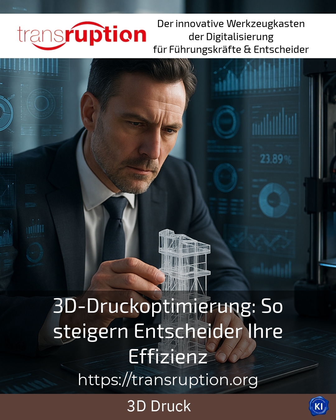 3D-Druckoptimierung: So steigern Entscheider Ihre Effizienz 4.9 (1132)