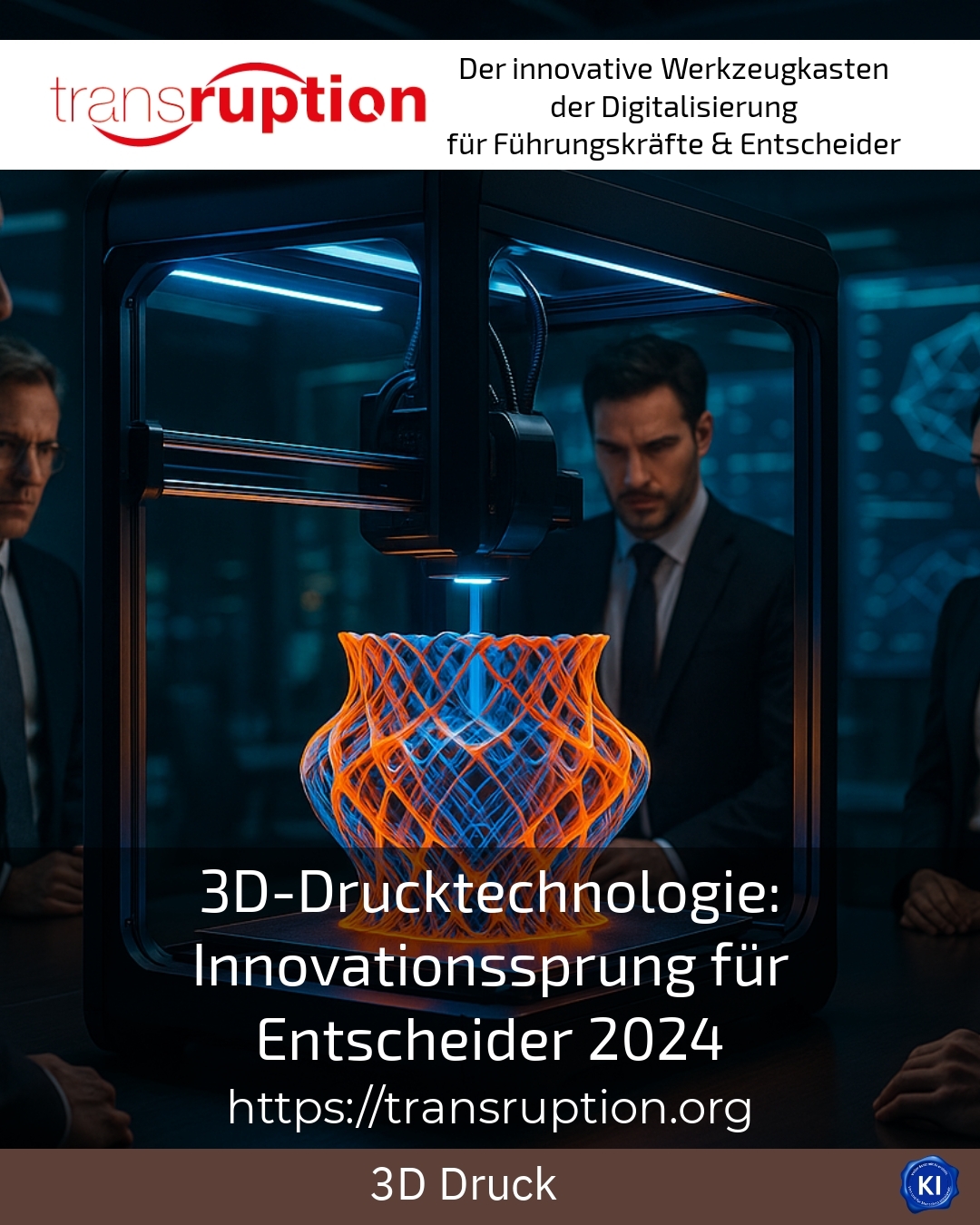 3D-Drucktechnologie: Innovationssprung für Entscheider 2024 4.5 (1235)
