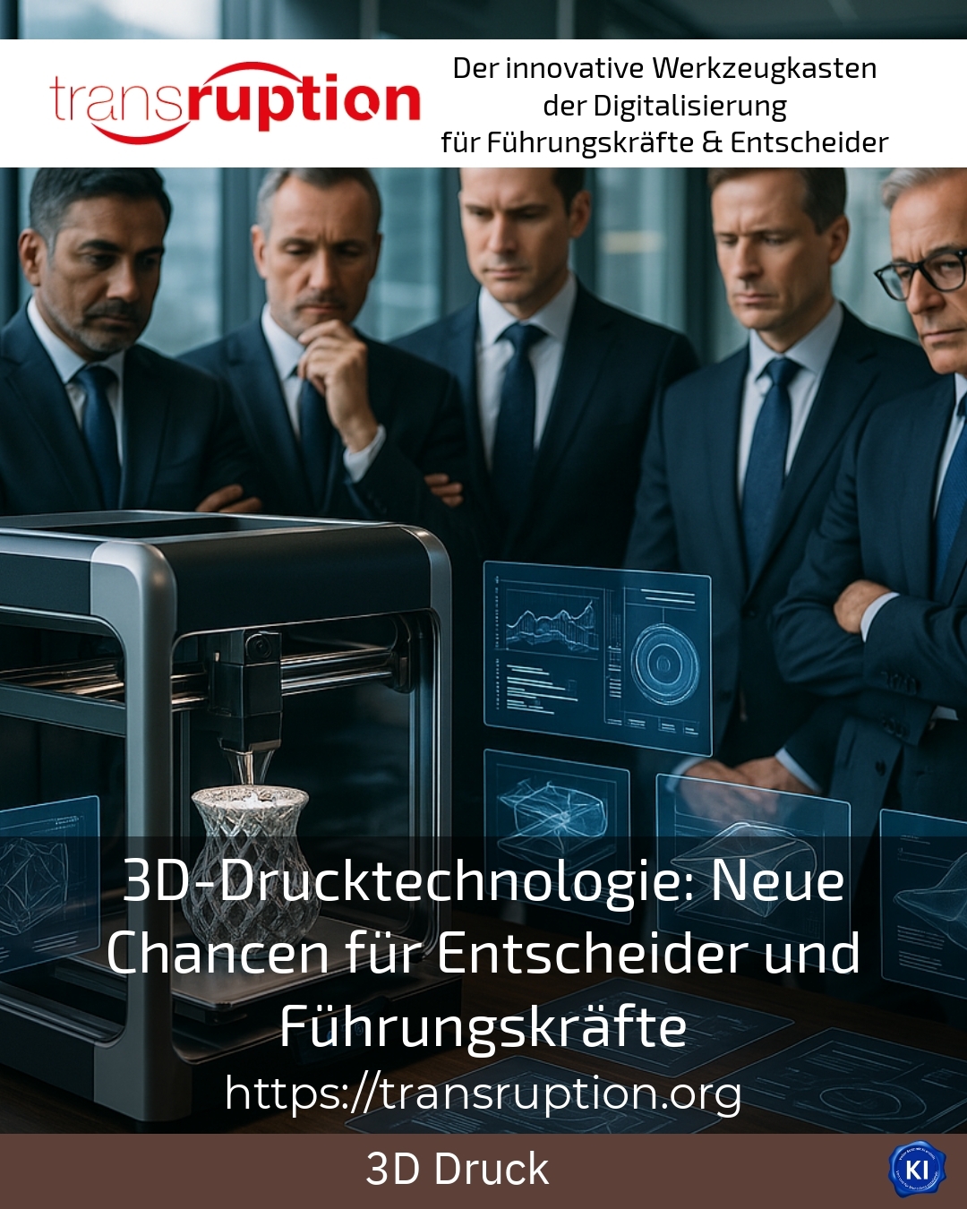 3D-Drucktechnologie: Neue Chancen für Entscheider und Führungskräfte 4.2 (1800)