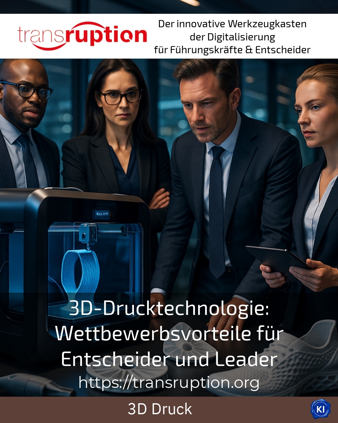 3D-Drucktechnologie: Wettbewerbsvorteile für Entscheider und Leader 4.6 (453)
