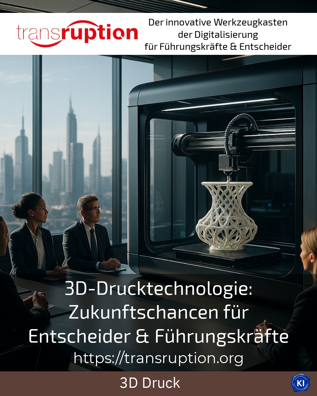 3D-Drucktechnologie: Zukunftschancen für Entscheider & Führungskräfte 4.5 (731)