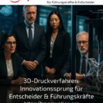 3D-Druckverfahren: Innovationssprung für Entscheider & Führungskräfte