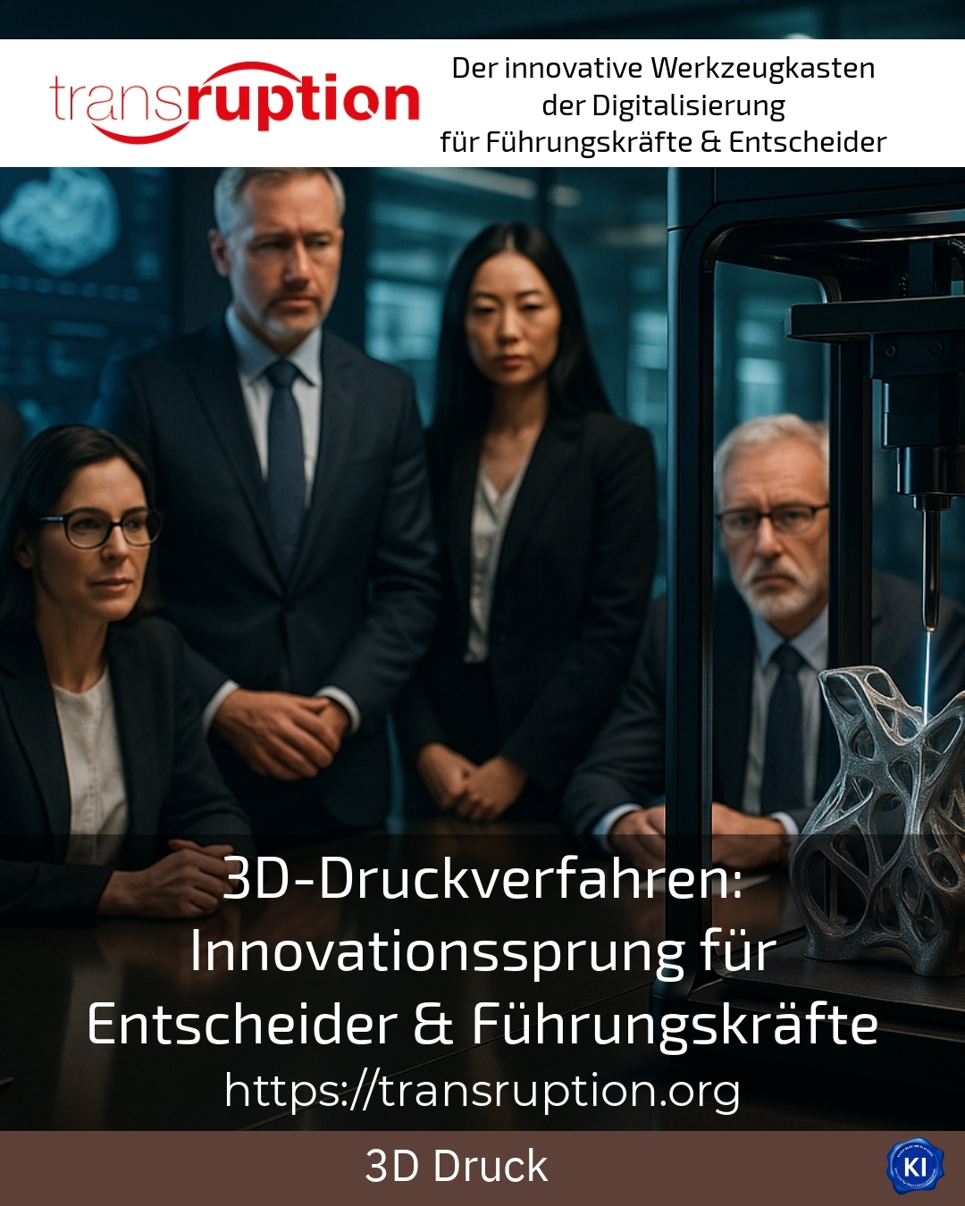 3D-Druckverfahren: Innovationssprung für Entscheider & Führungskräfte 4 (777)