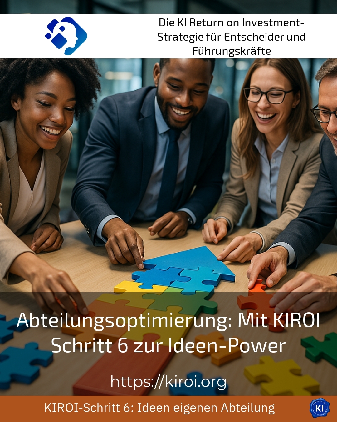 Abteilungsoptimierung: Mit KIROI Schritt 6 zur Ideen-Power 4.3 (1814)