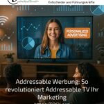 Addressable Werbung: So revolutioniert Addressable TV Ihr Marketing
