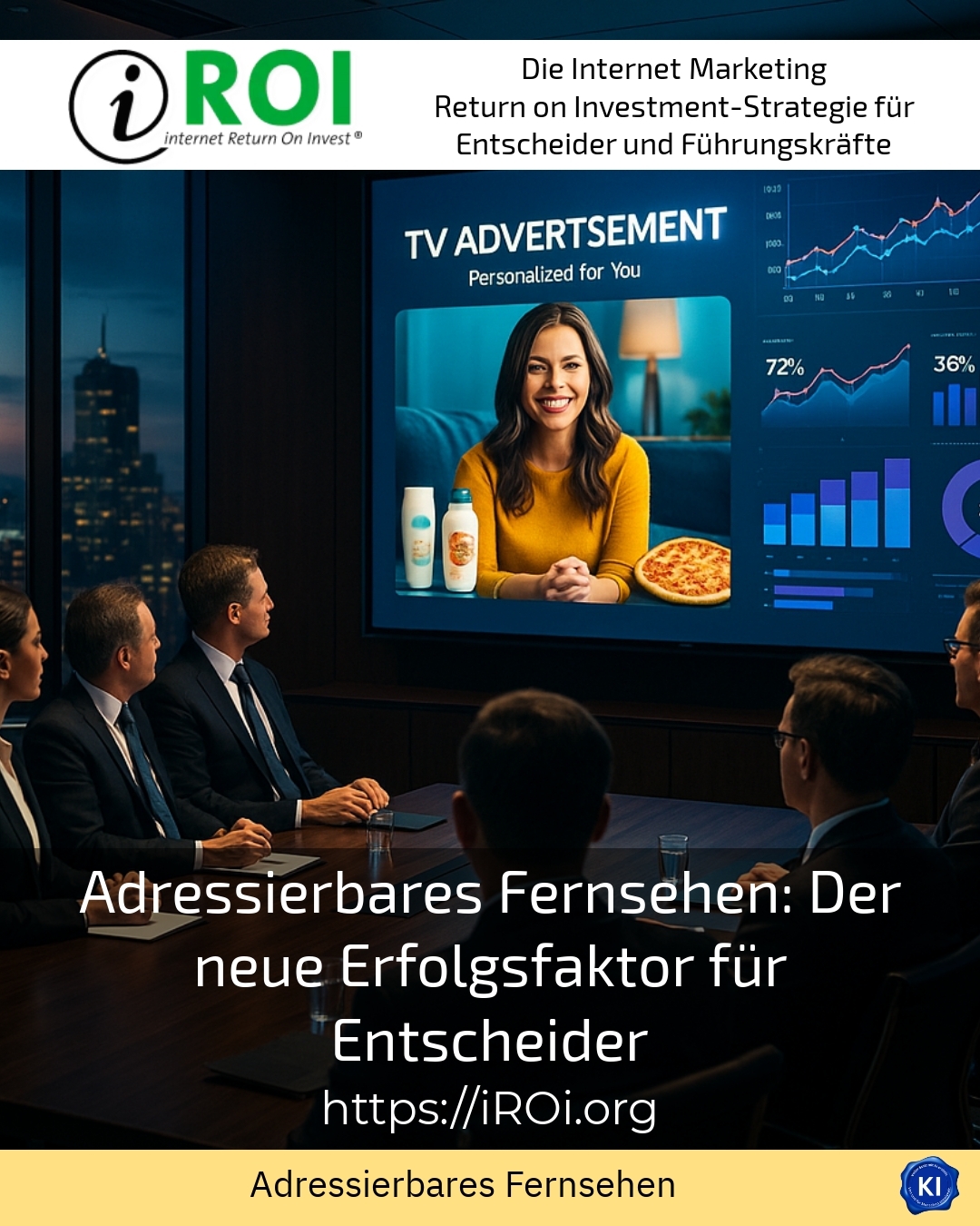 Adressierbares Fernsehen: Der neue Erfolgsfaktor für Entscheider 4.8 (1604)