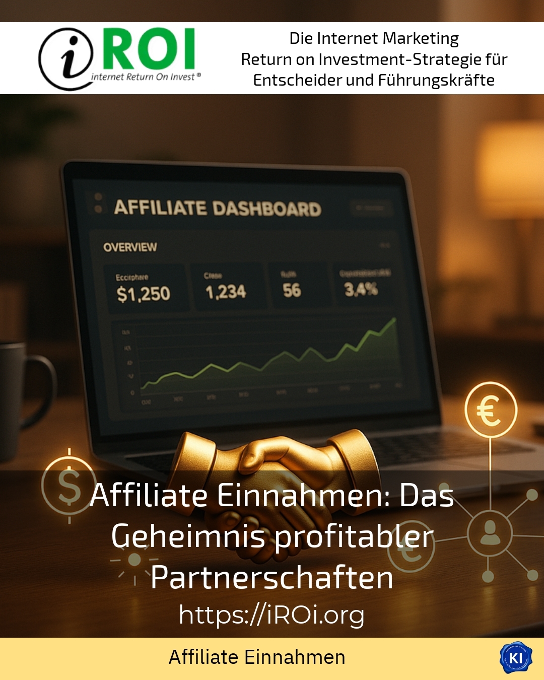 Affiliate Einnahmen: Das Geheimnis profitabler Partnerschaften 4.7 (1243)