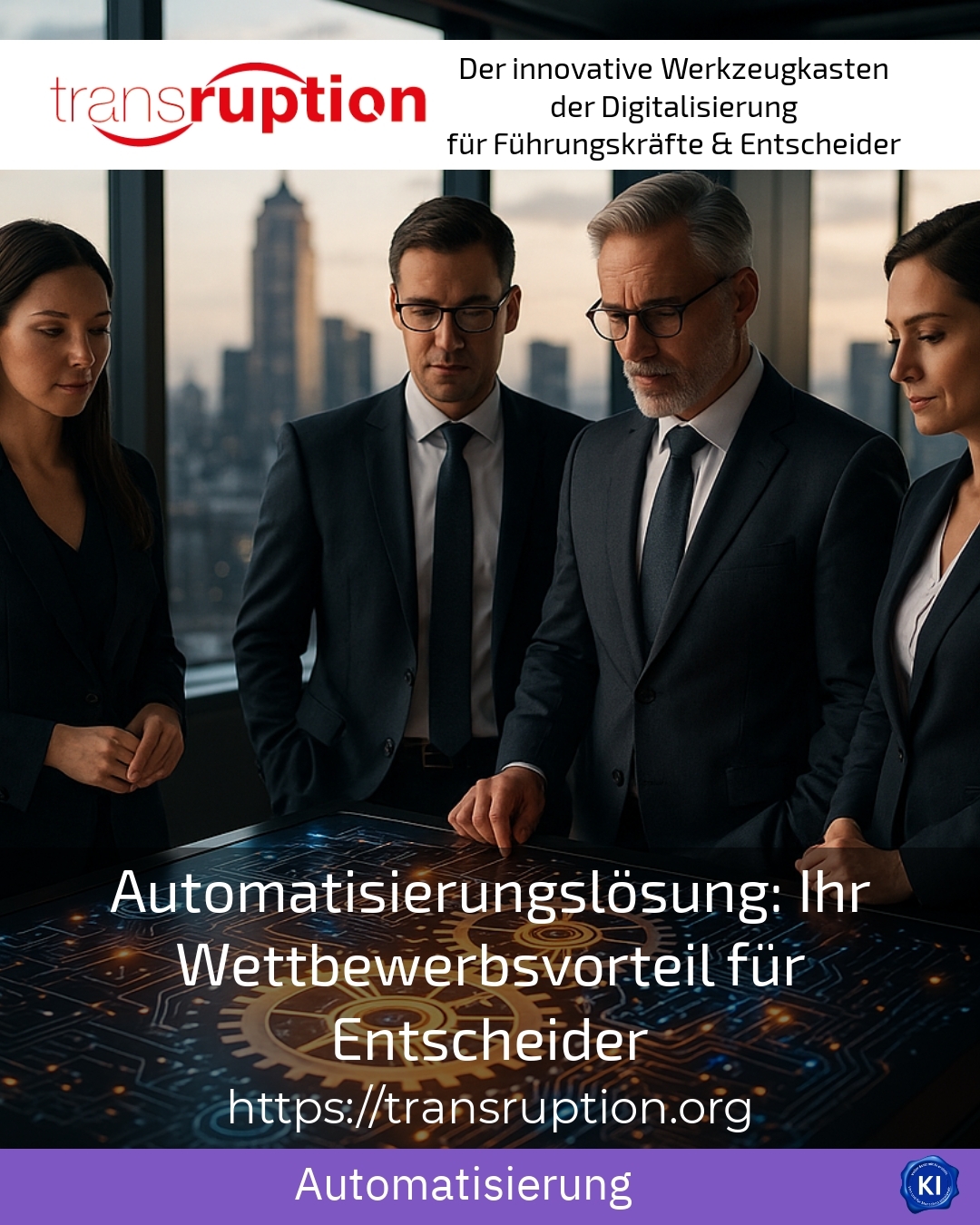 Automatisierungslösung: Ihr Wettbewerbsvorteil für Entscheider 4.7 (1400)