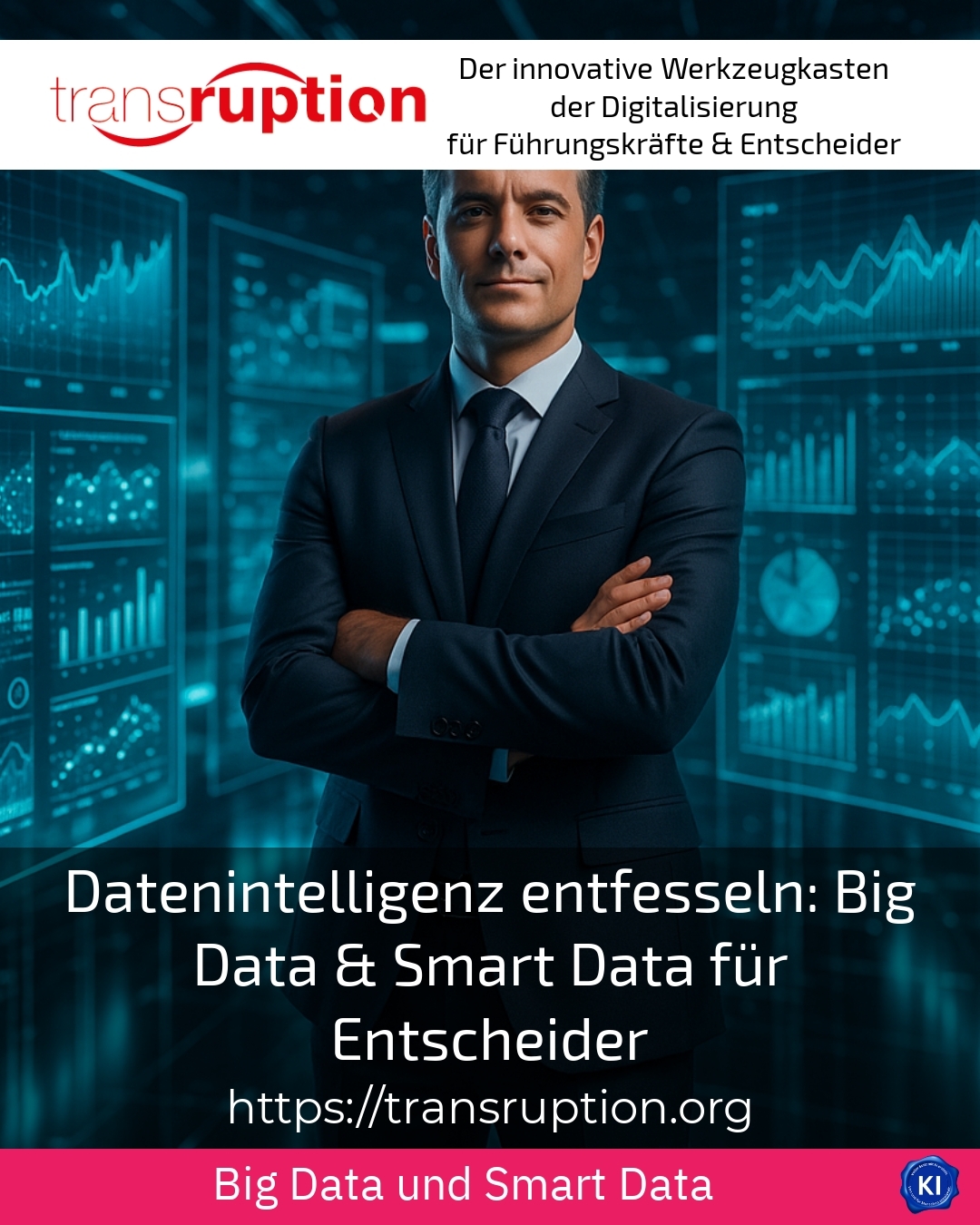 Datenintelligenz entfesseln: Big Data & Smart Data für Entscheider 4.6 (483)