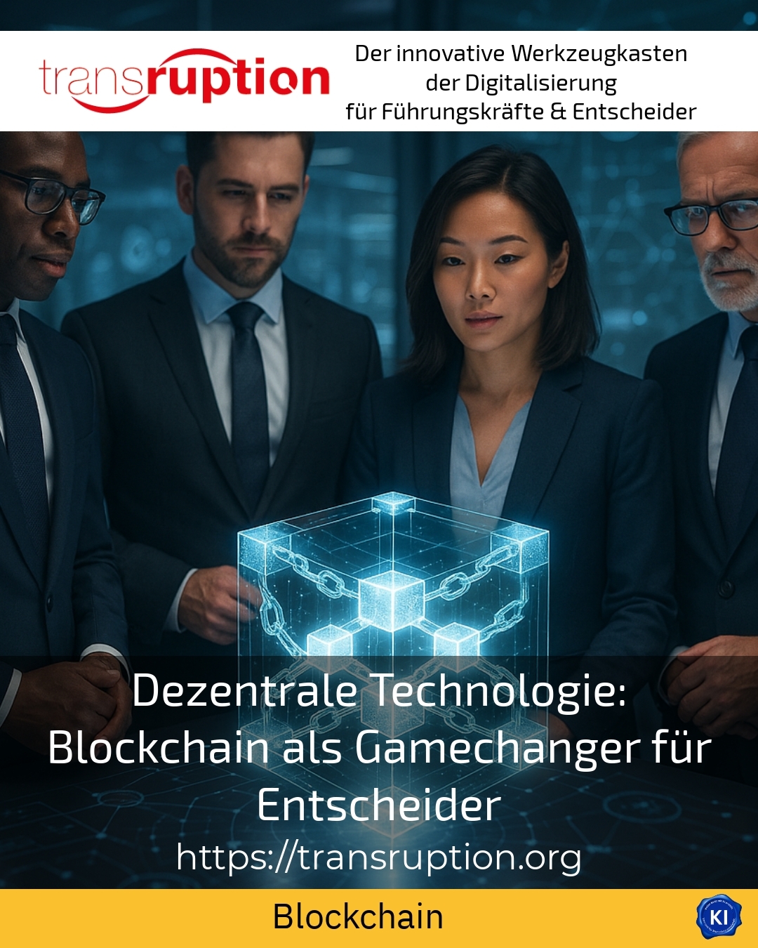 Dezentrale Technologie: Blockchain als Gamechanger für Entscheider 4.4 (858)