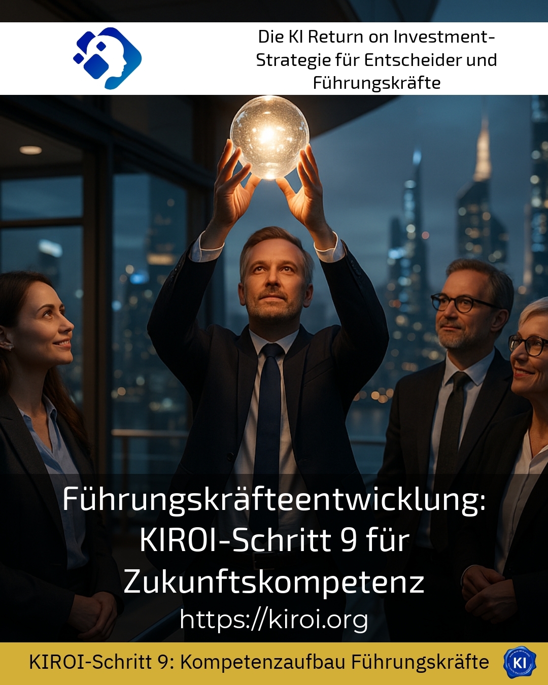 Führungskräfteentwicklung: KIROI-Schritt 9 für Zukunftskompetenz 4.3 (781)