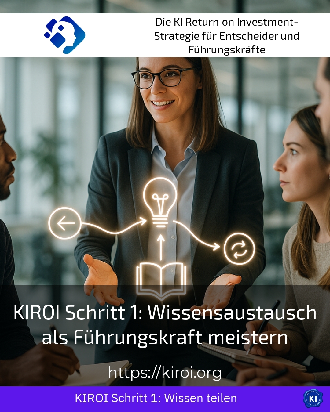 KIROI Schritt 1: Wissensaustausch als Führungskraft meistern 4.8 (1514)