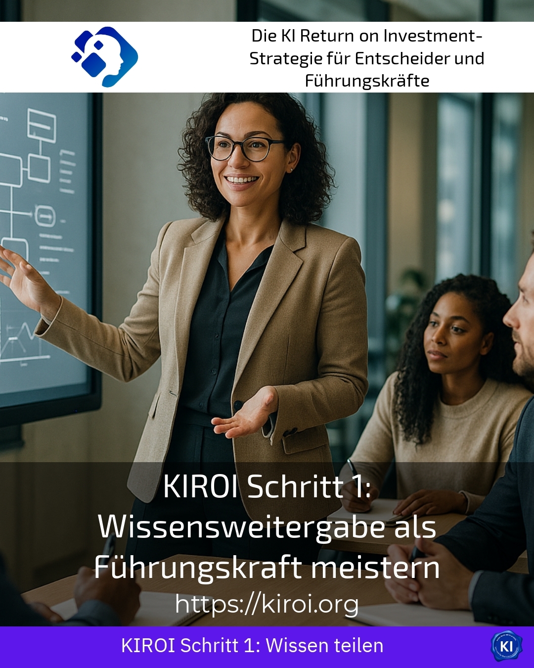 KIROI Schritt 1: Wissensweitergabe als Führungskraft meistern 4 (1566)