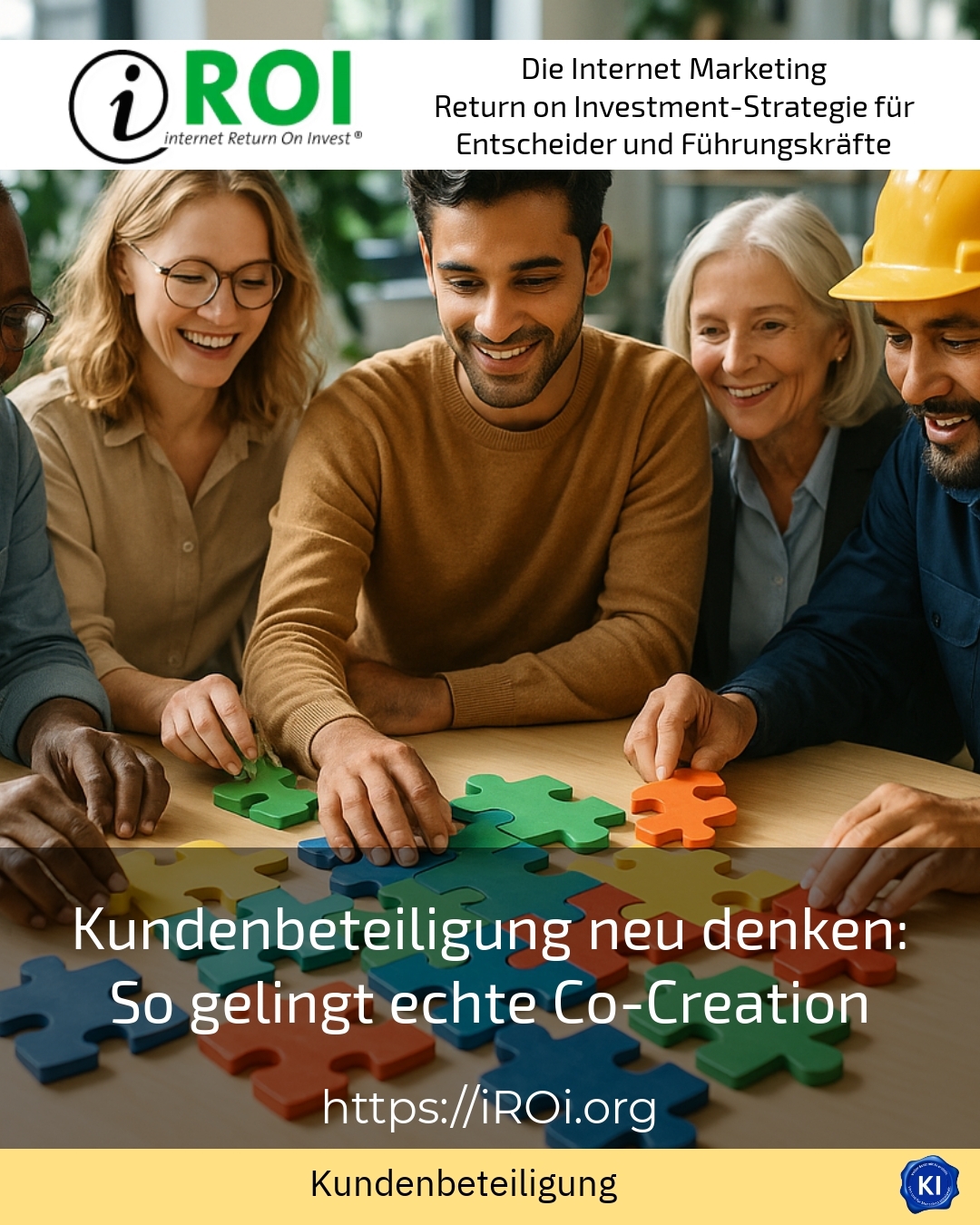 Kundenbeteiligung neu denken: So gelingt echte Co-Creation 4.5 (1102)