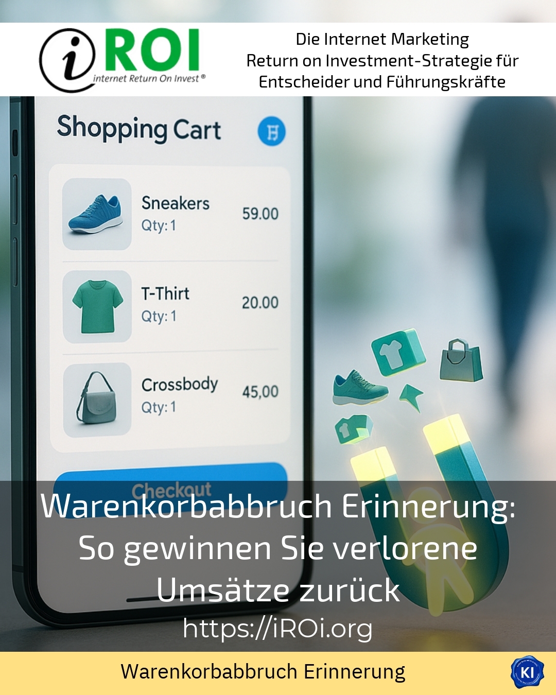 Warenkorbabbruch Erinnerung: So gewinnen Sie verlorene Umsätze zurück 4.6 (1848)