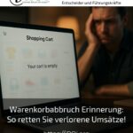 Warenkorbabbruch Erinnerung: So retten Sie verlorene Umsätze!
