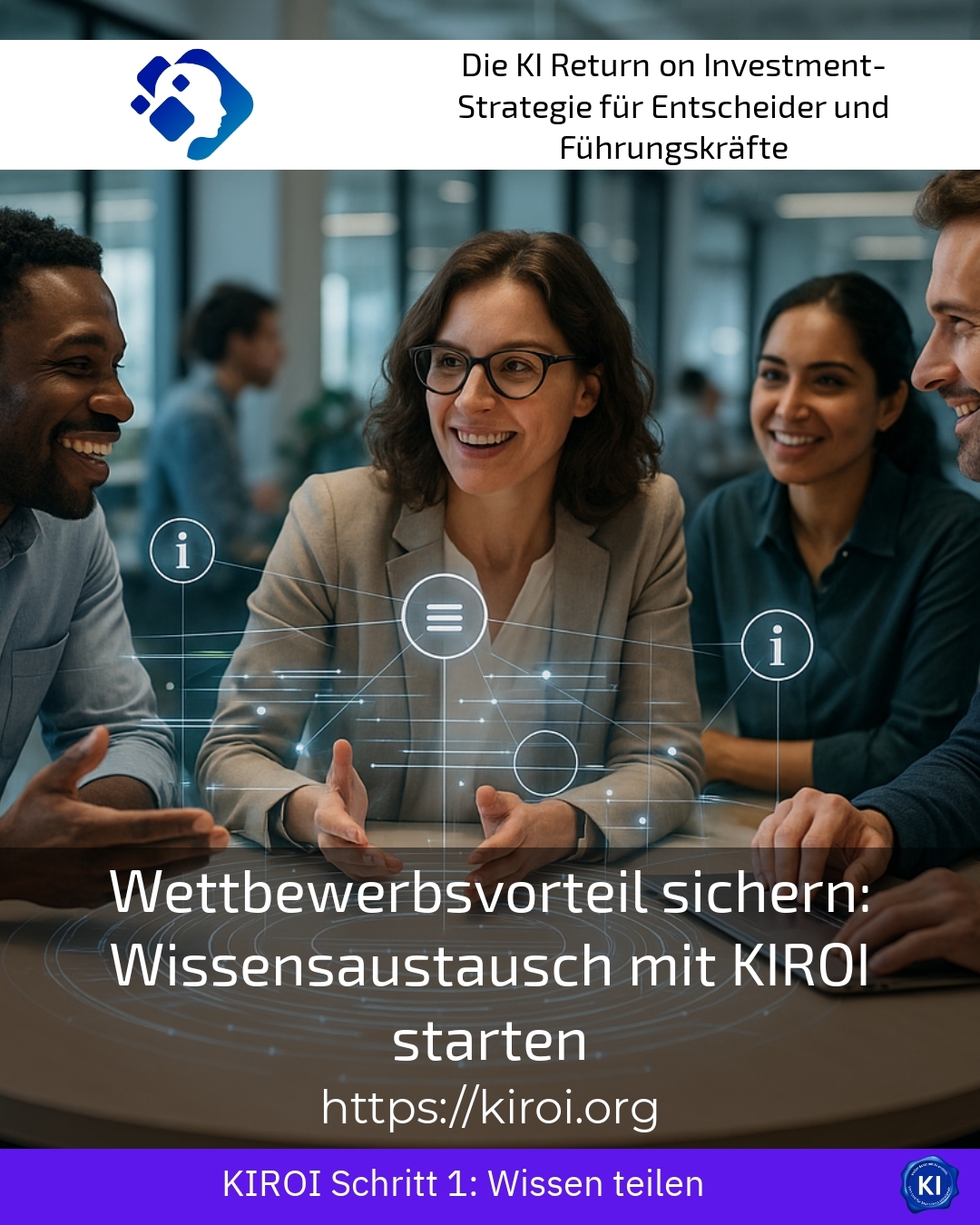 Wettbewerbsvorteil sichern: Wissensaustausch mit KIROI starten 4.8 (1710)