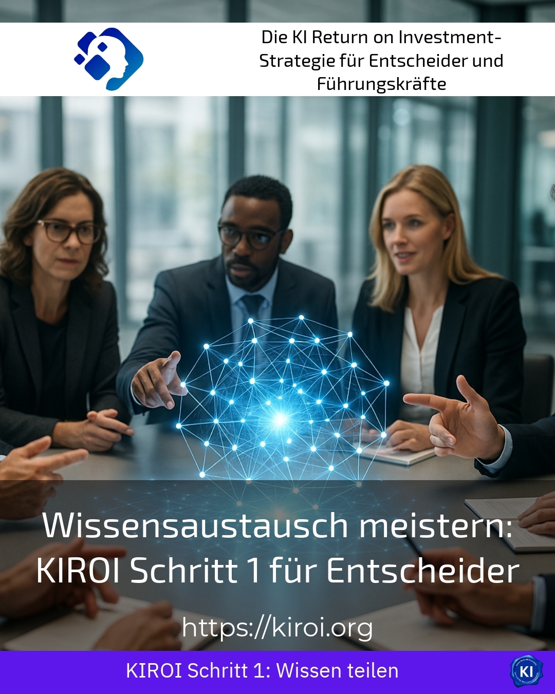 Wissensaustausch meistern: KIROI Schritt 1 für Entscheider 4.3 (654)