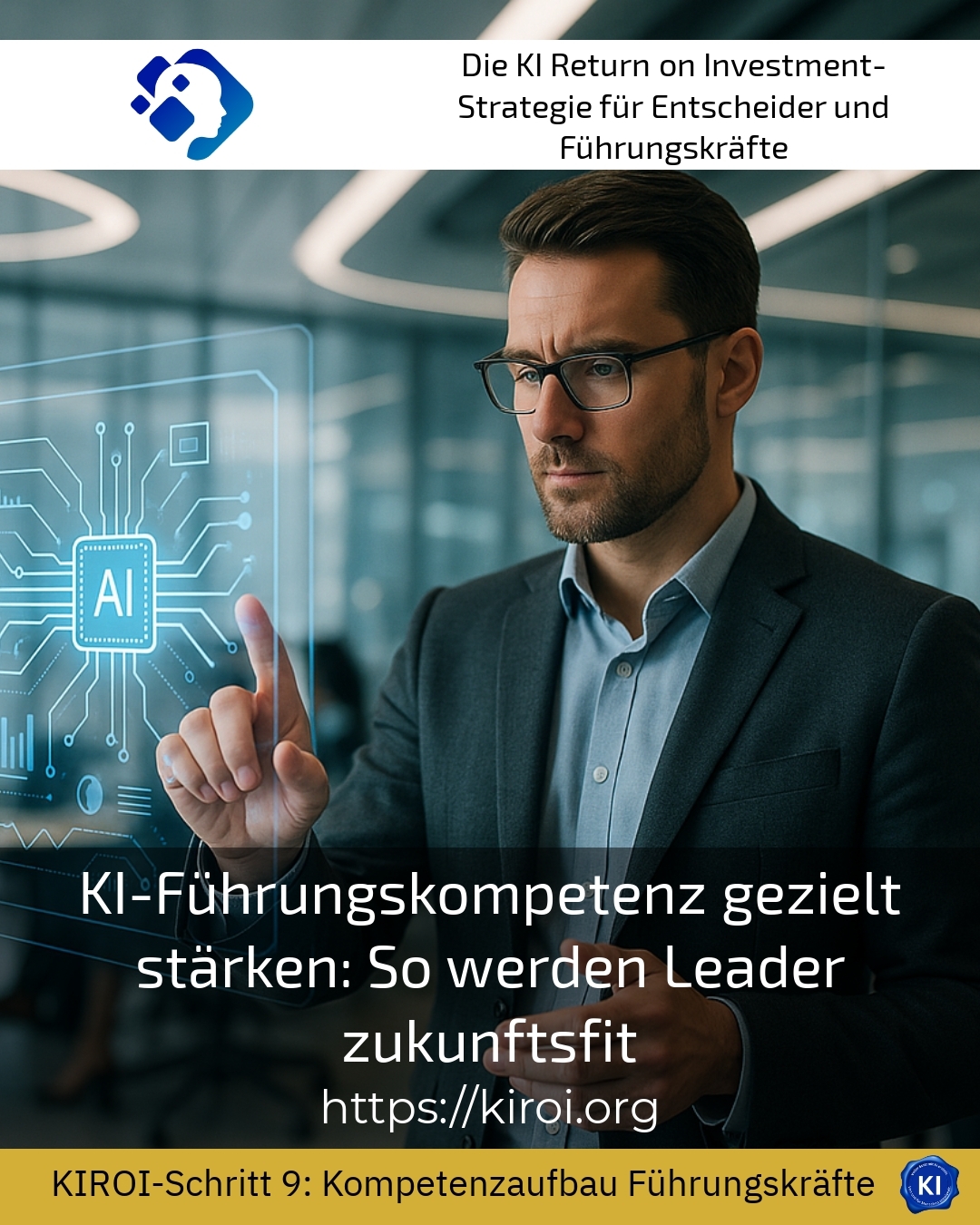 KI-Führungskompetenz gezielt stärken: So werden Leader zukunftsfit 4.7 (989)