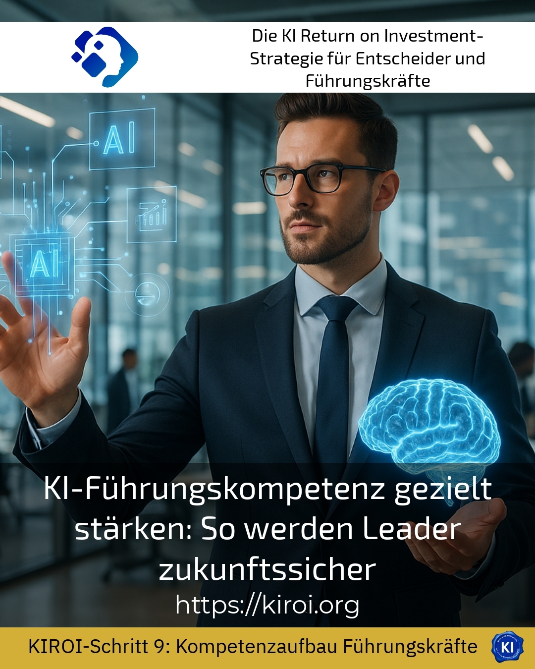 KI-Führungskompetenz gezielt stärken: So werden Leader zukunftssicher 4.6 (417)
