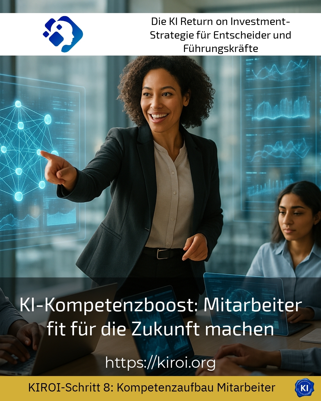 KI-Kompetenzboost: Mitarbeiter fit für die Zukunft machen 4.3 (1105)