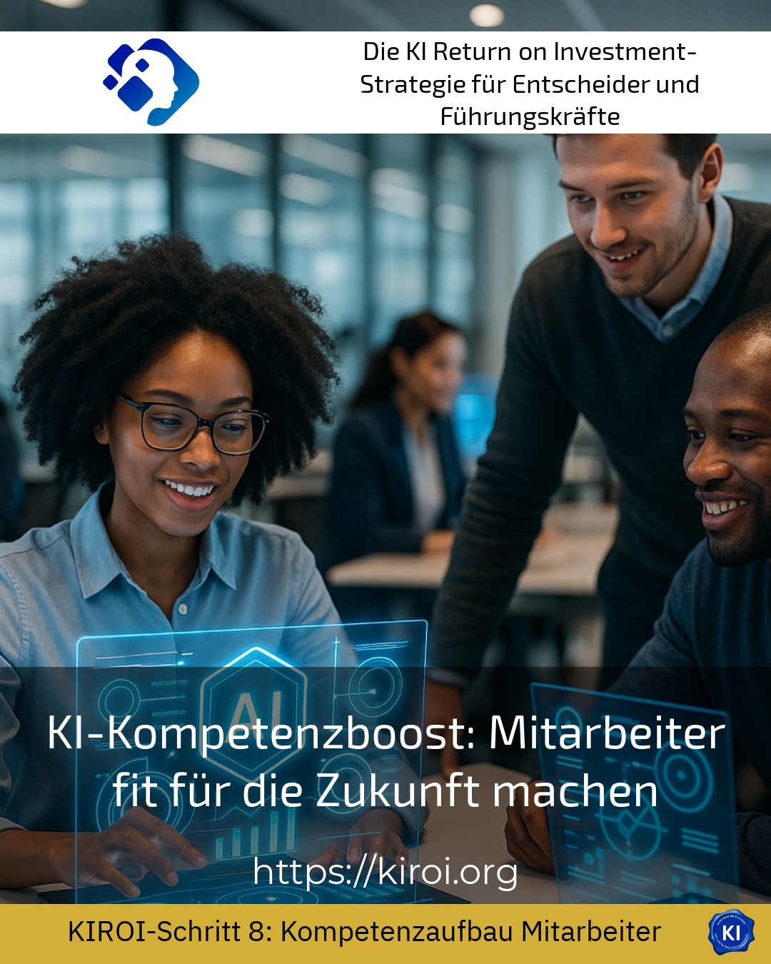 KI-Kompetenzboost: Mitarbeiter fit für die Zukunft machen 4.6 (1189)