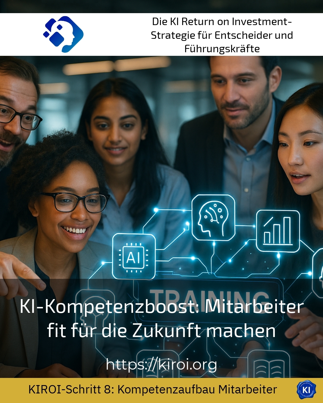 KI-Kompetenzboost: Mitarbeiter fit für die Zukunft machen 4.8 (452)
