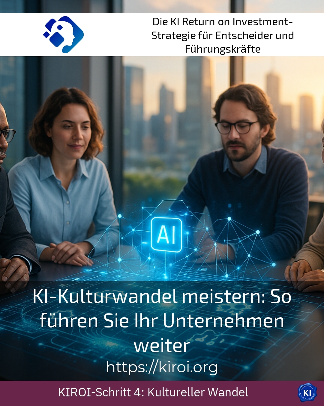 KI-Kulturwandel meistern: So führen Sie Ihr Unternehmen weiter 4.9 (646)