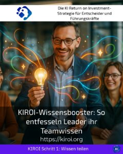 KIROI Knowledge Booster: How Leaders Unleash Their Team's Knowledge