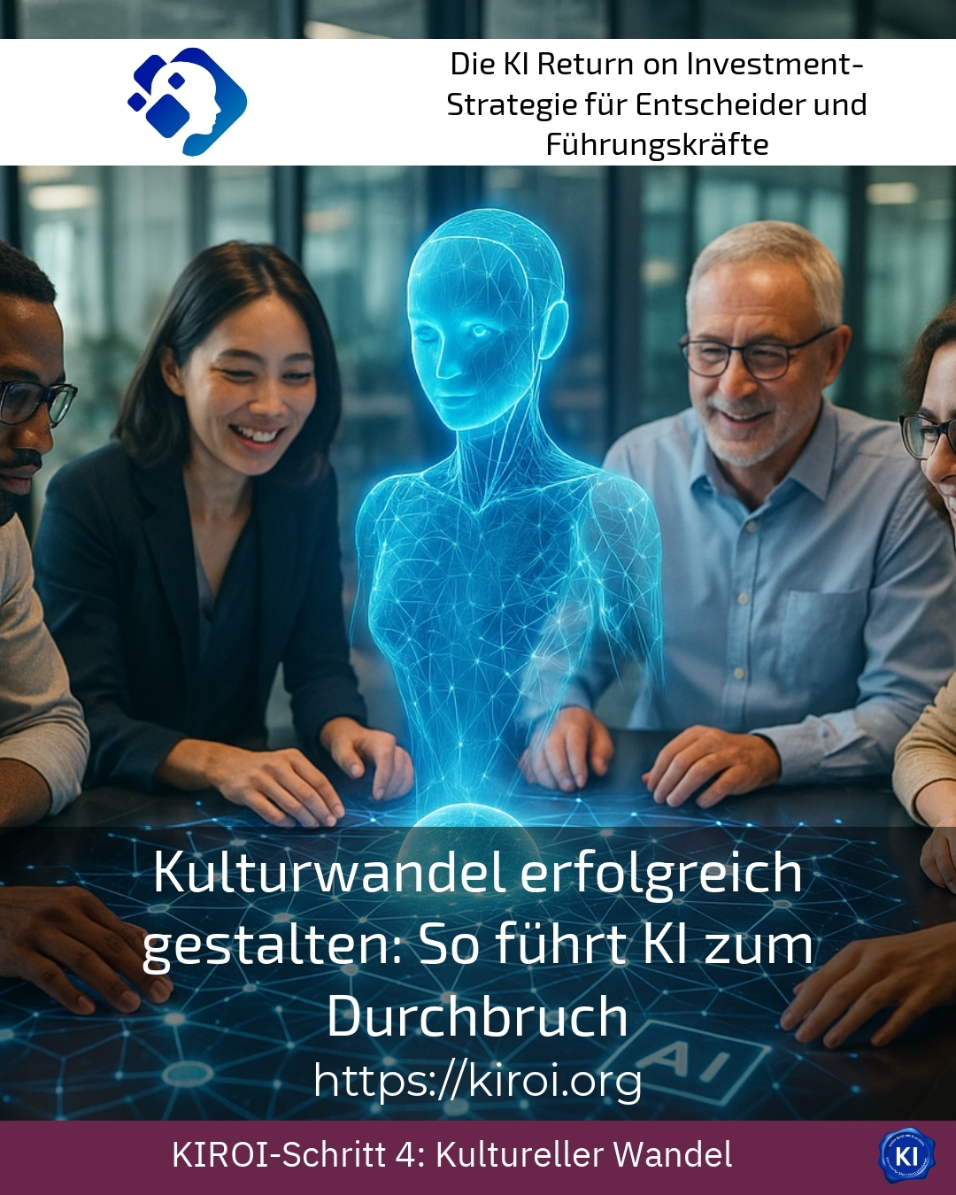 Shaping cultural change successfully: How AI leads to a breakthrough 4.8 (598)