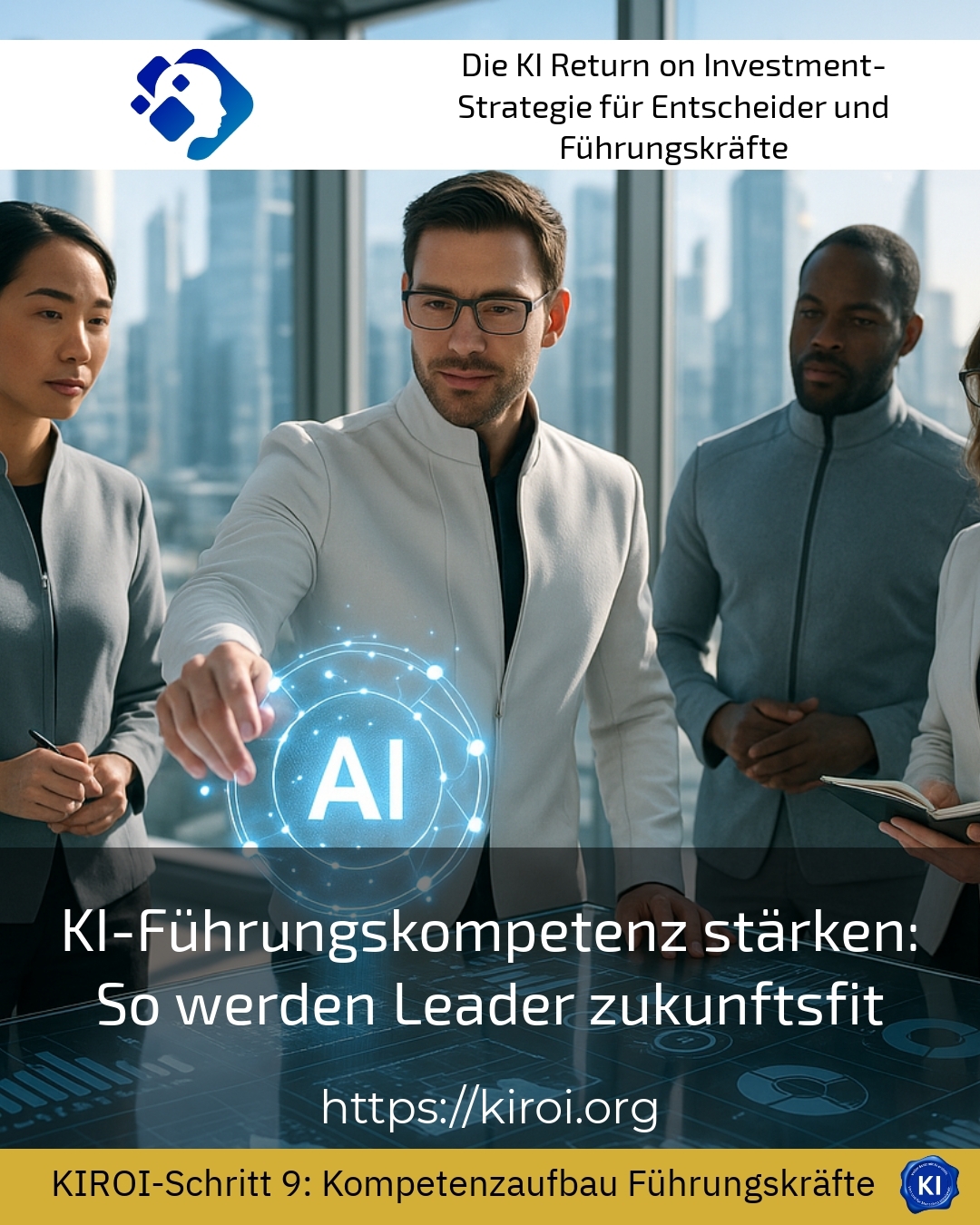 KI-Führungskompetenz stärken: So werden Leader zukunftsfit 4.7 (1433)