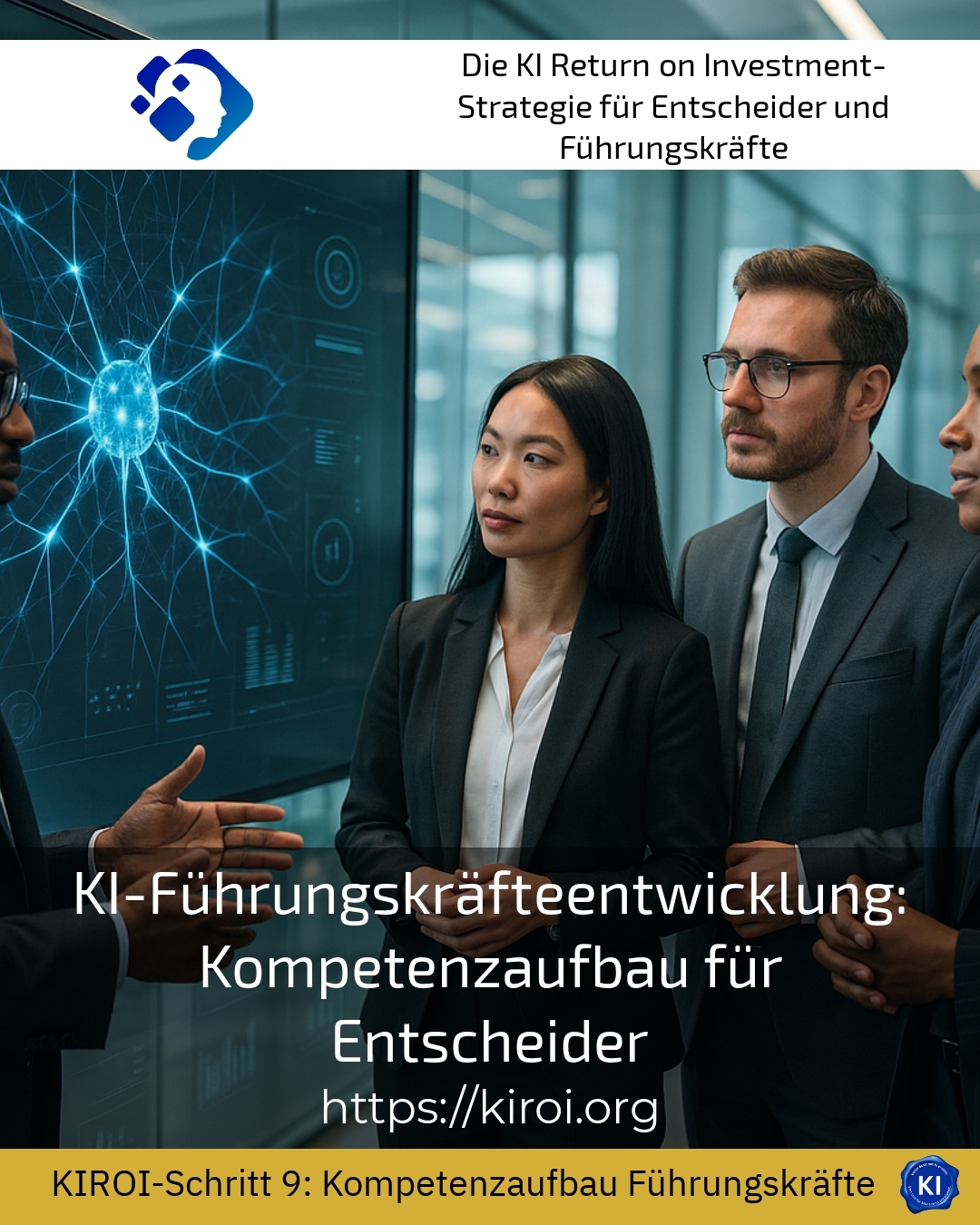 KI-Führungskräfteentwicklung: Kompetenzaufbau für Entscheider 4.5 (1580)