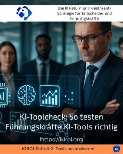 KI-Toolcheck: So testen Führungskräfte KI-Tools richtig