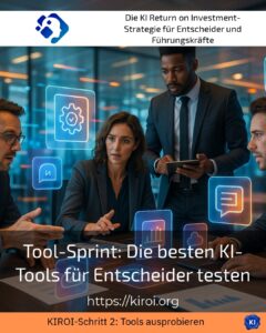 Tool-Sprint: Die besten KI-Tools für Entscheider testen