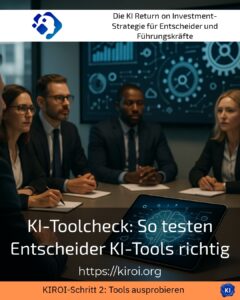 AI Tool Check: How decision-makers test AI tools properly
