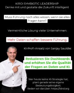 Führung im KI-Zeitalter: Muss die Chefin noch alles wissen – oder nur noch die richtigen Fragen stellen?