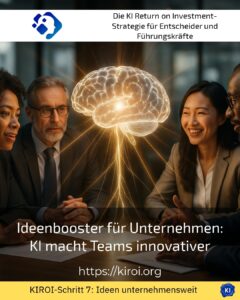 Ideenbooster für Unternehmen: KI macht Teams innovativer