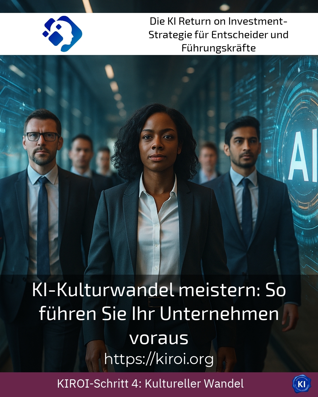 KI-Kulturwandel meistern: So führen Sie Ihr Unternehmen voraus 4.6 (1303)