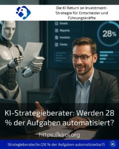 KI-Strategieberater: Werden 28 % der Aufgaben automatisiert?