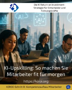 KI-Upskilling: So machen Sie Mitarbeiter fit für morgen