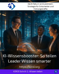 KI-Wissensbooster: So teilen Leader Wissen smarter