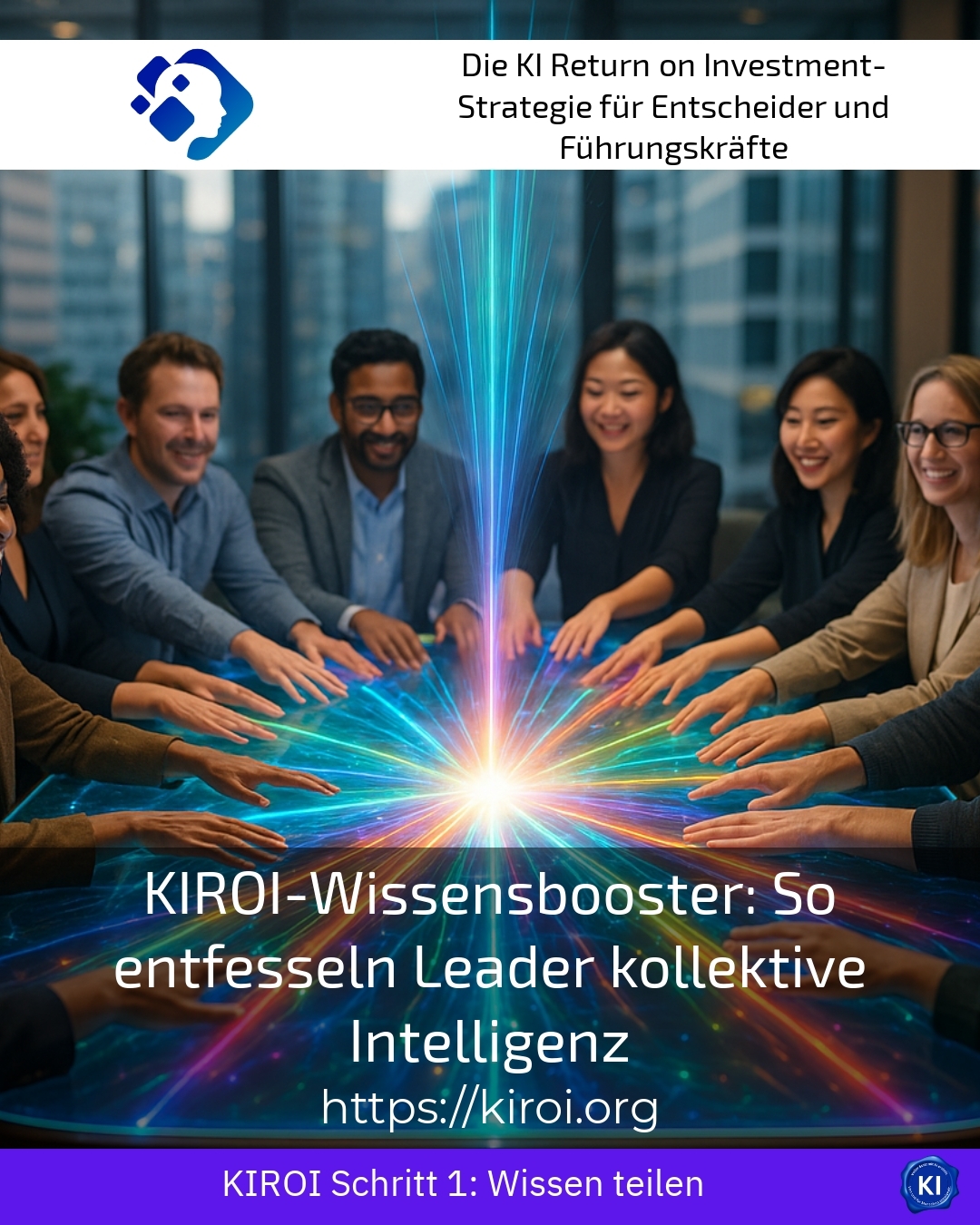 AIROI-Knowledge Booster: This is how leaders unleash collective intelligence 4.8 (638)