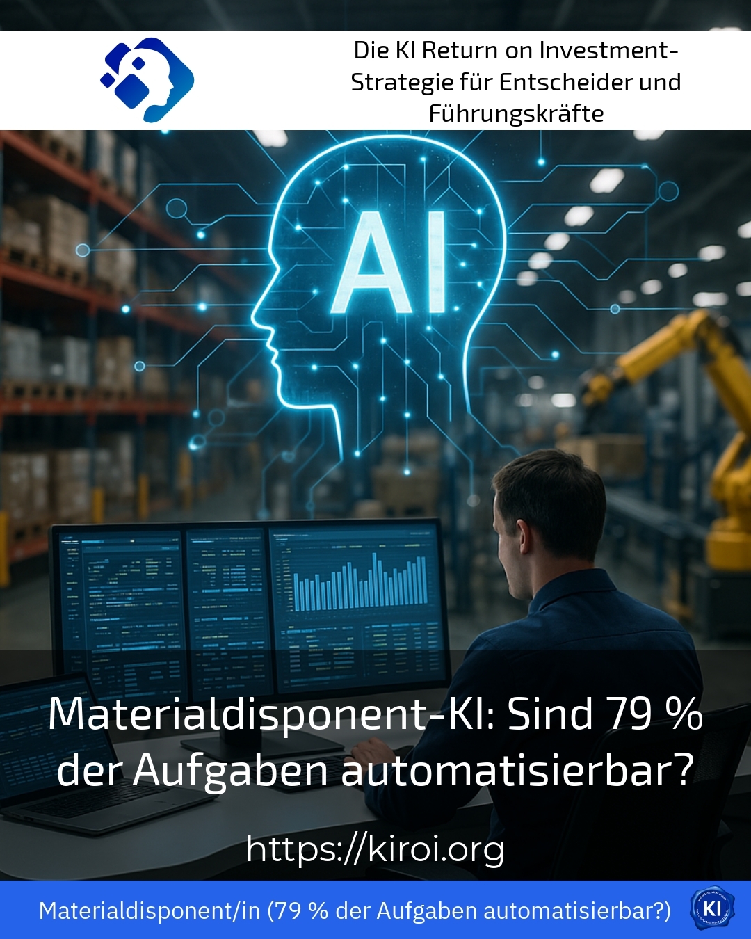 Material dispatcher AI: Are 79 % of the tasks automatable? 4.4 (1042)