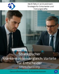 Strategischer Krankenkassenvergleich: Vorteile für Entscheider