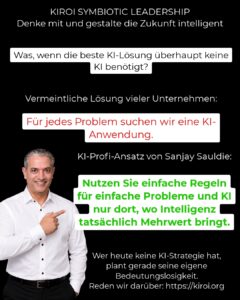 „Die beste KI-Lösung ohne KI: Warum echte Wettbewerbsvorteile oft ganz woanders entstehen“